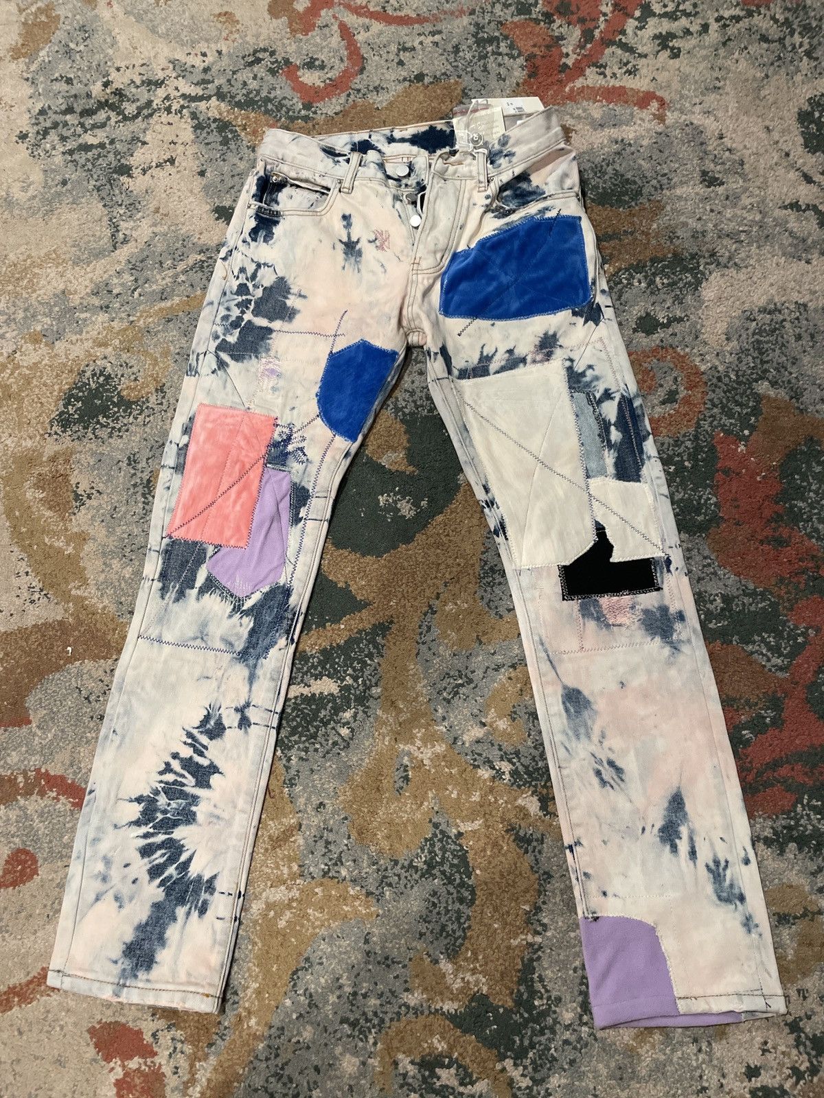 MNML mnml D248 Multicolor Denim Jeans Size US 28 / EU 44 - 1 Thumbnail