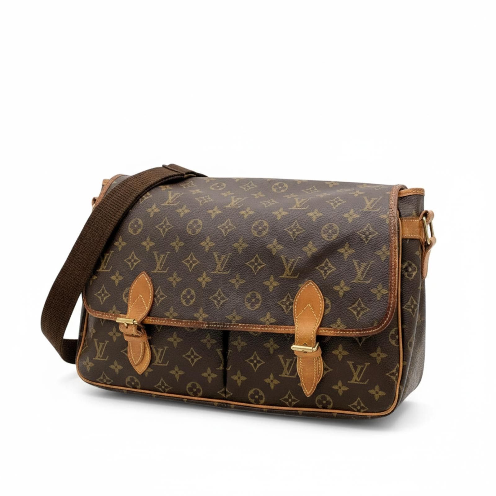 Louis Vuitton Louis Vuitton - Monogram Canvas Men's Shoulder Bag Size ONE SIZE - 1 Thumbnail