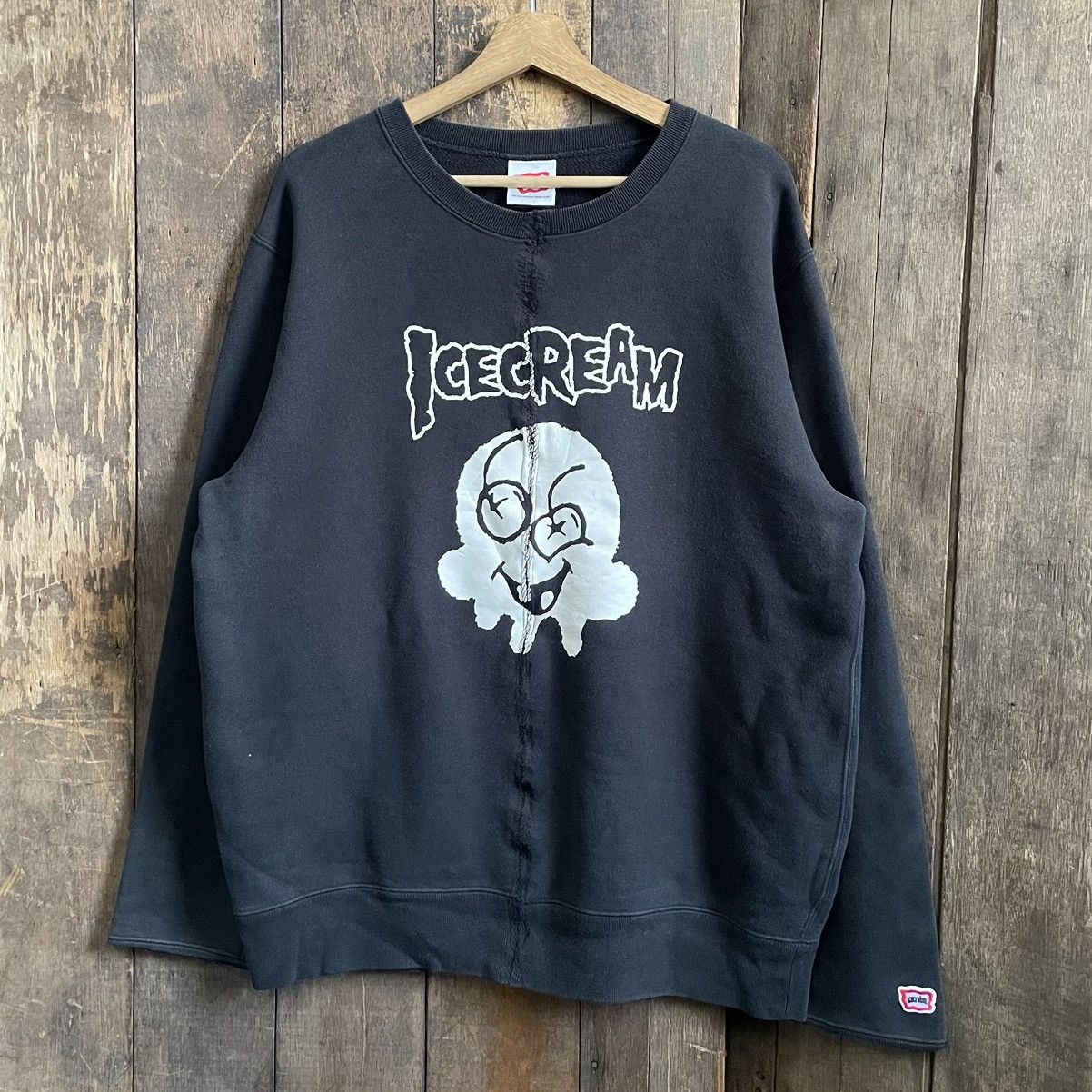 Billionaire Boys Club Ice Cream Big Logo Crewneck Sweatshirt Size US XL / EU 56 / 4 - 1 Thumbnail