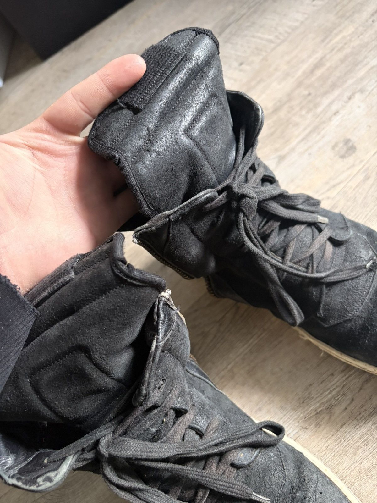 Rick Owens 2013 Rick Owen’s Geobasket blistered lamb Size US 6 / EU 39 - 6 Thumbnail