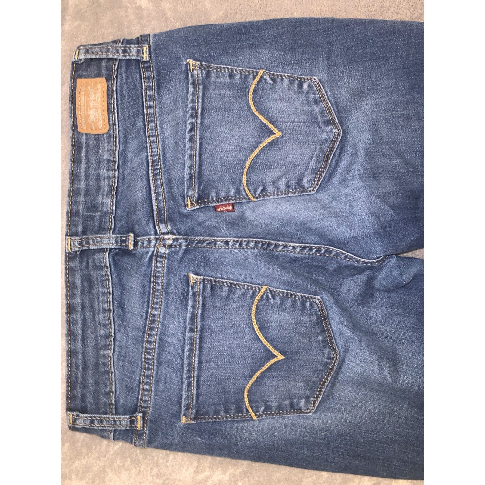 Levi's VINTAGE Levi's Leggings Women 27X28 Blue 90s Designer Logo Slim Denim Slimming 100% Cotton High Rise Legging Jeans Womens Size 27" / US 4 / IT 40 - 3 Thumbnail