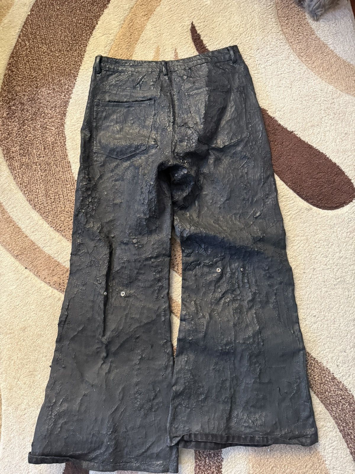 If Six Was Nine Onlycurse flared waxed jeans Size US 34 / EU 50 - 2 Thumbnail