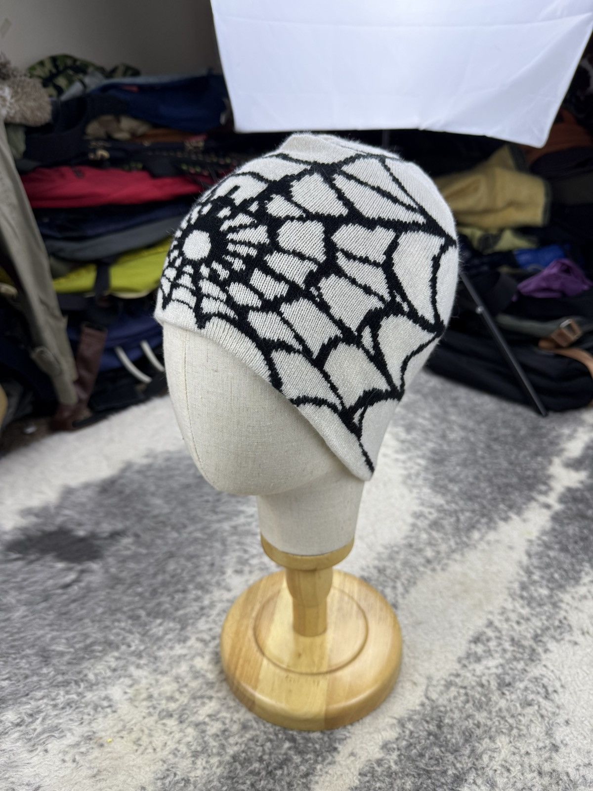 🔥RARE🔥 Spider Web Beanie Hat