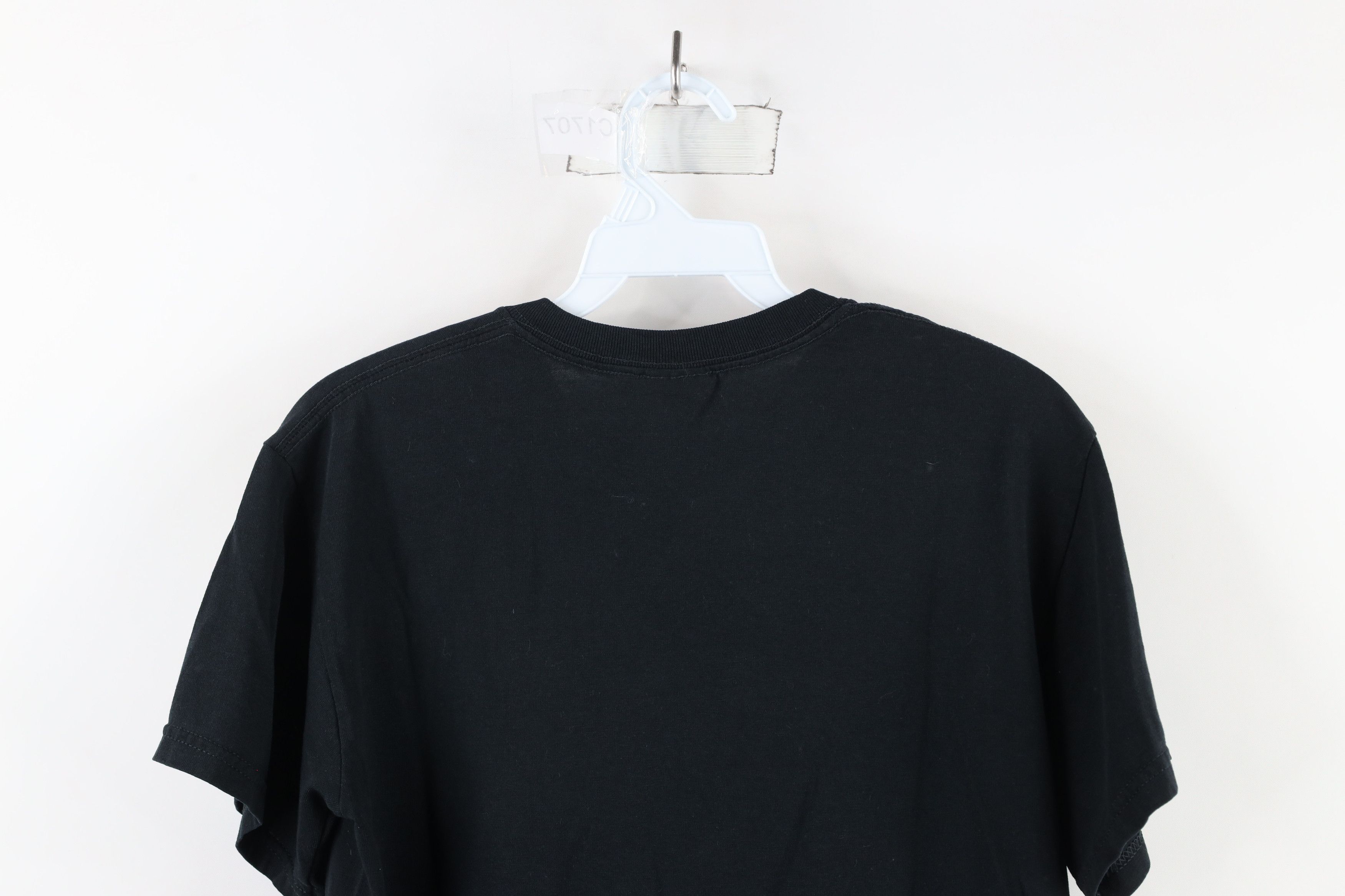 Vintage Vintage 90s Streetwear Short Sleeve T-Shirt Black Cotton Size US S / EU 44-46 / 1 - 8 Thumbnail