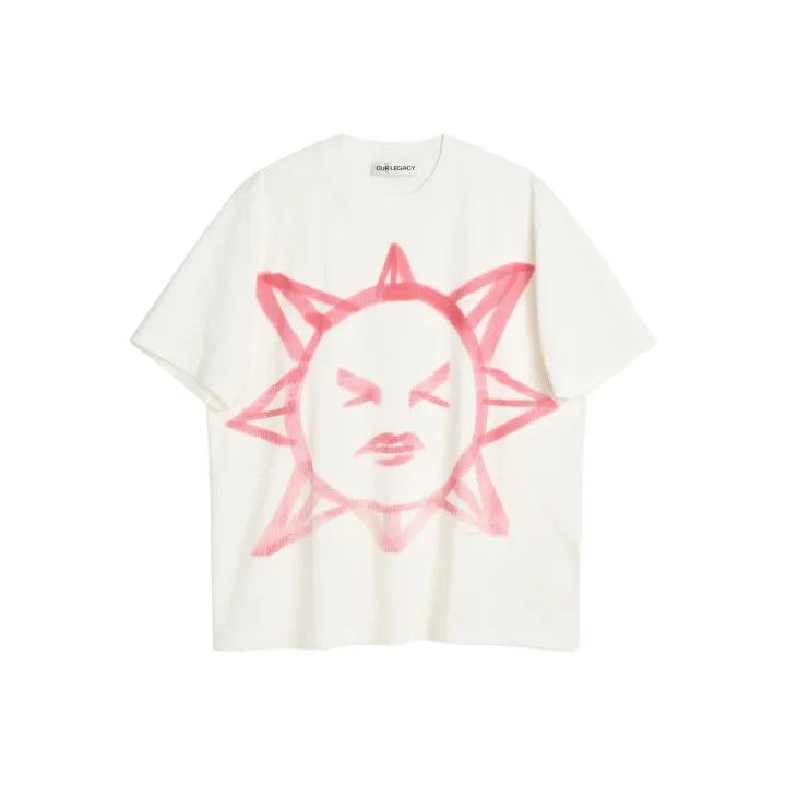 Our Legacy Our Legacy Sunflower Print Short Sleeve T-Shirt 0079 Size US M / EU 48-50 / 2 - 1 Thumbnail