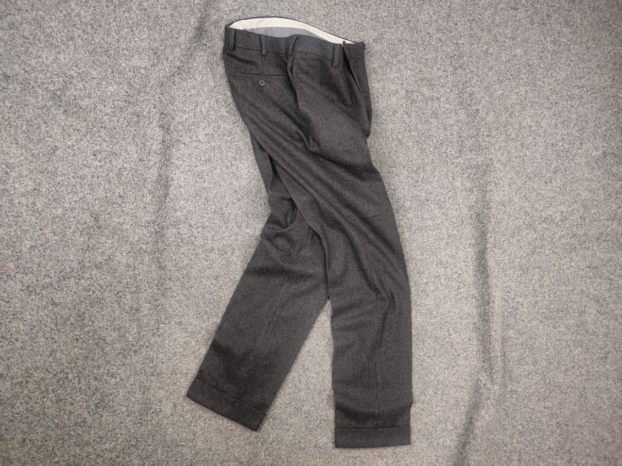 Suitsupply Suitsupply Design Pure Wool Gray Comfort Trousers Pants Size US 31 - 1 Thumbnail