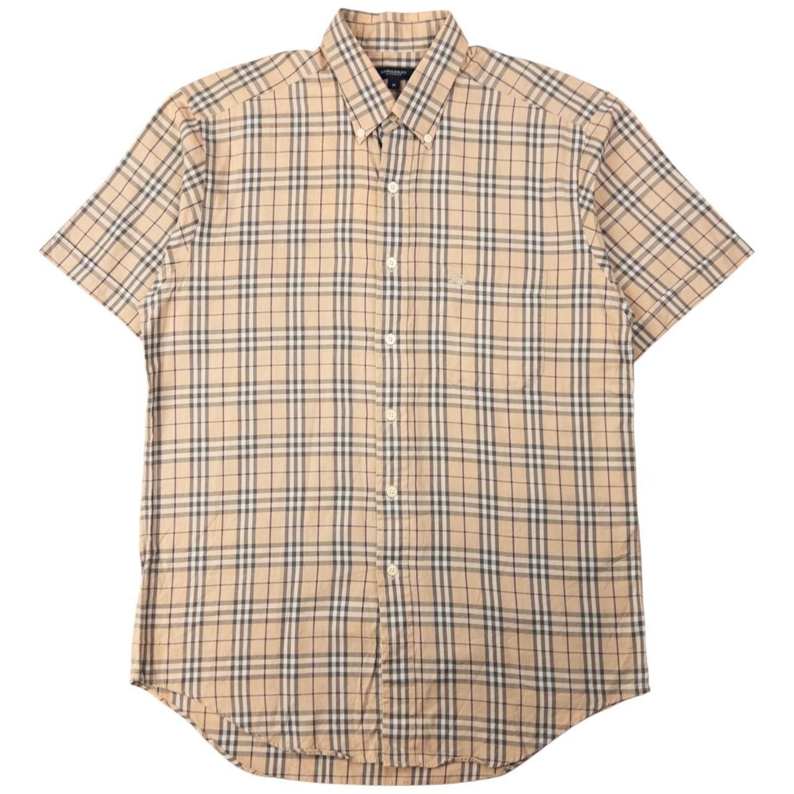 Burberry Vintage Burberry Nova Check Button Up Shirt Size M Size US M / EU 48-50 / 2 - 1 Thumbnail