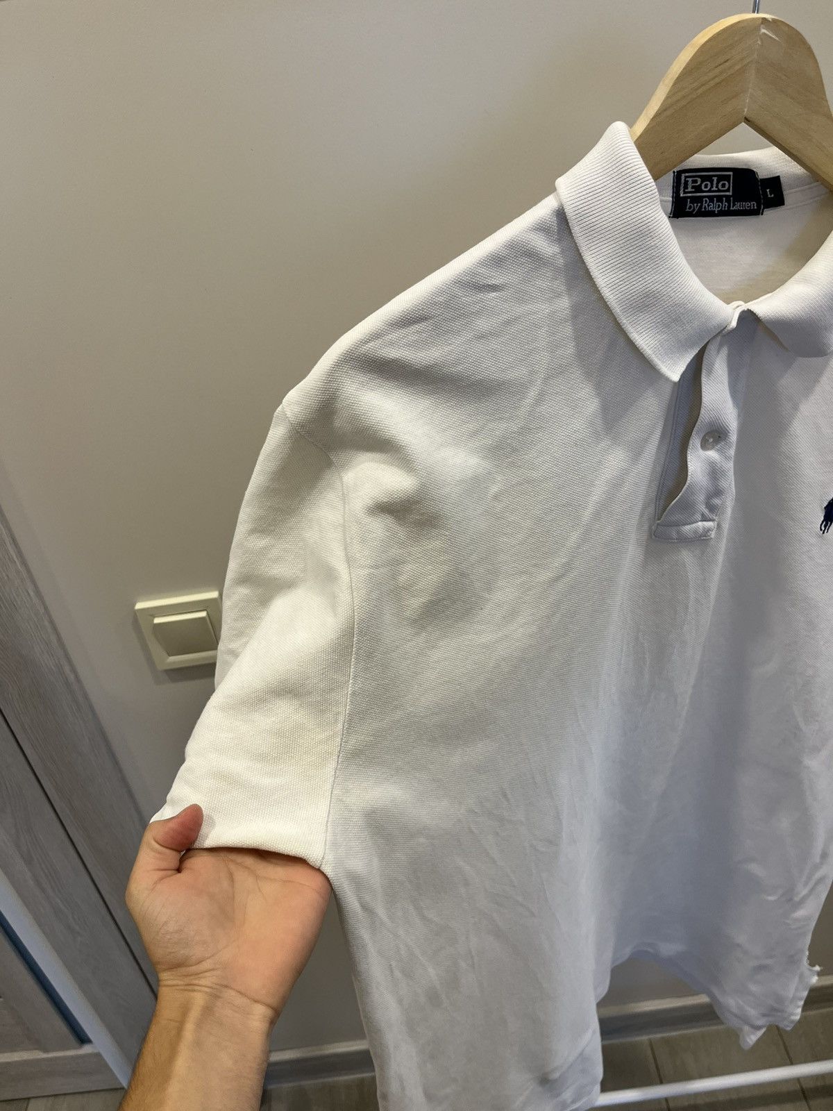 Polo Ralph Lauren Y2K 2000’s VTG Vintage Polo Ralph Lauren Polo Shirt Size US L / EU 52-54 / 3 - 3 Thumbnail