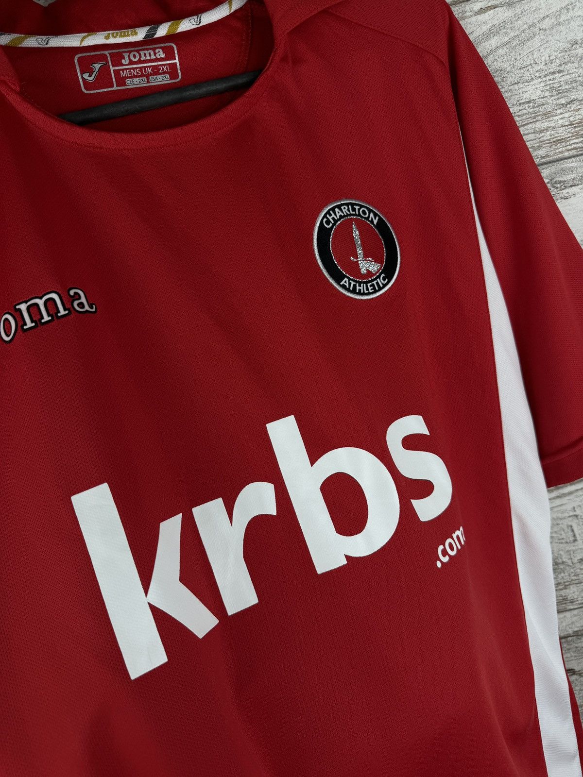Vintage Mens Vintage Charlton Athletic Darren Bent T-shirt jersey Size US XXL / EU 58 / 5 - 6 Thumbnail