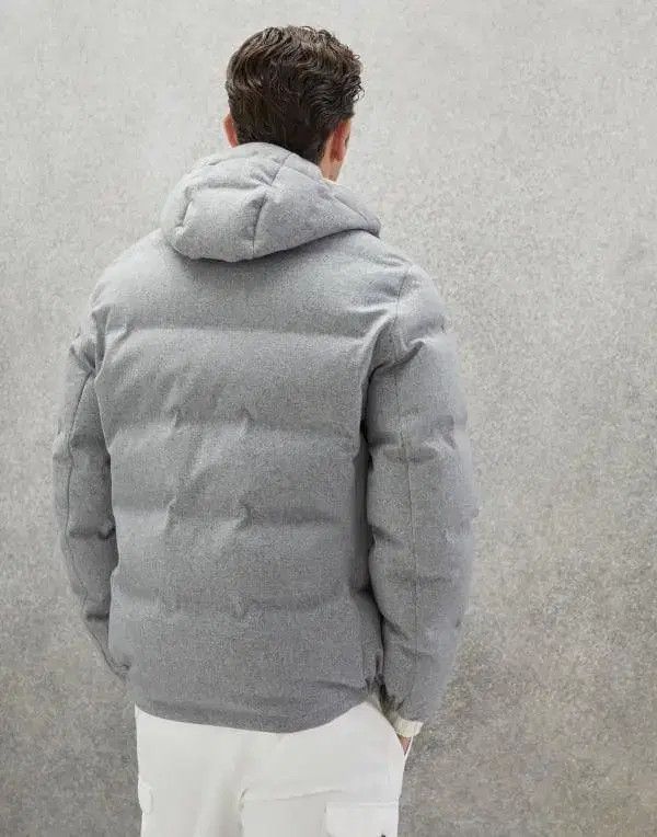 0924 Wr Padded Jacket in Grey