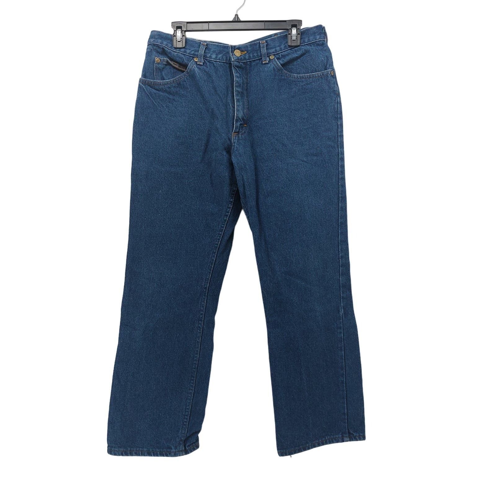 Lee Vintage Lee Men's Blue Denim Jeans Size 36x30 Made in USA Size US 36 / EU 52 - 1 Thumbnail