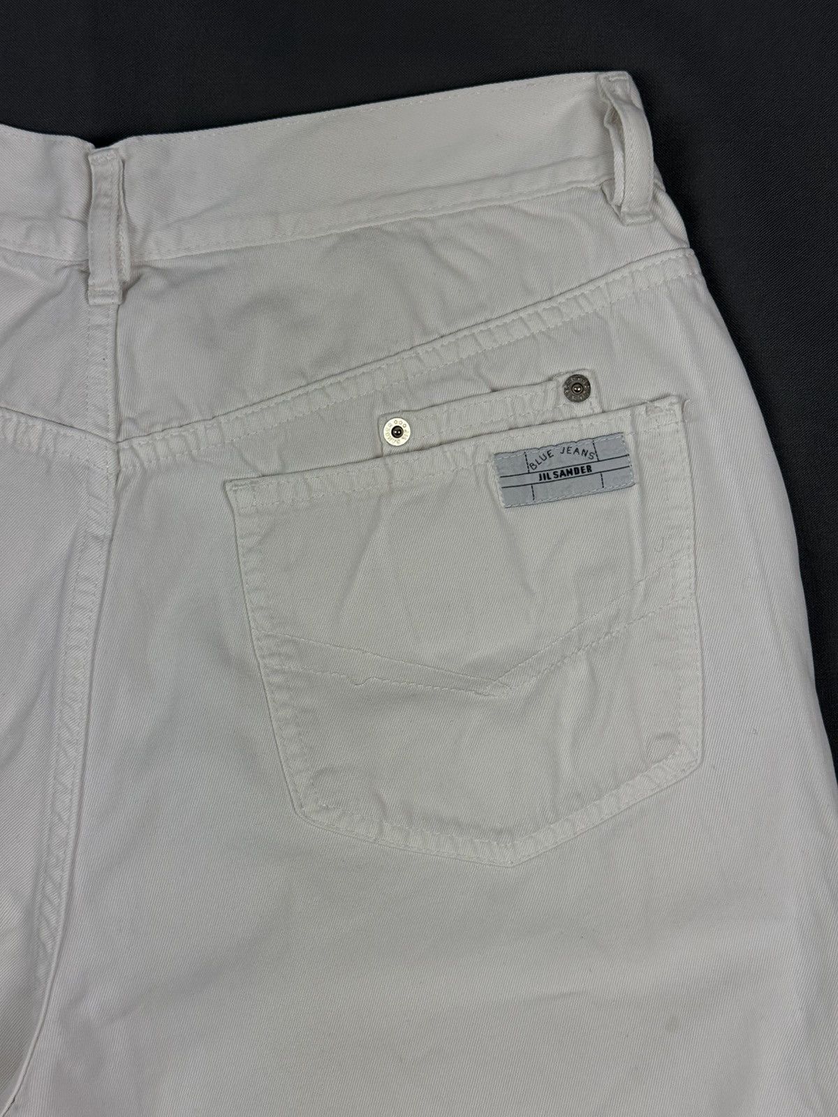 Jil Sander Distressed Jil Sander + White Lightweight Jeans Pants Size 28" / US 6 / IT 42 - 17 Thumbnail