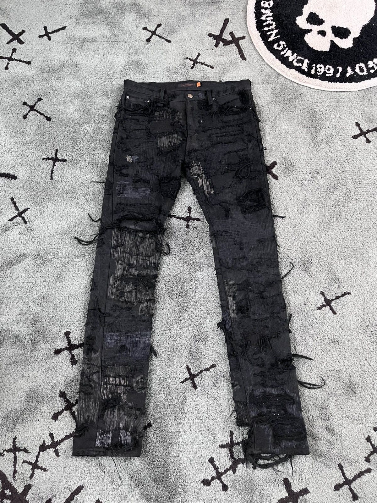 Undercover Undercover AW05 “Arts & Crafts” 85’s Denim Size US 32 / EU 48 - 1 Thumbnail