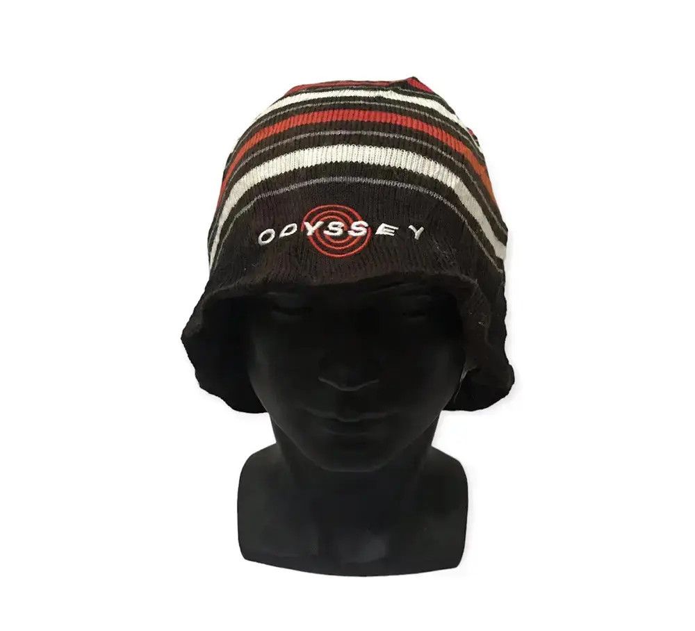 Vintage Odyssey Stripe Design Beanie Hat Size ONE SIZE - 1 Thumbnail