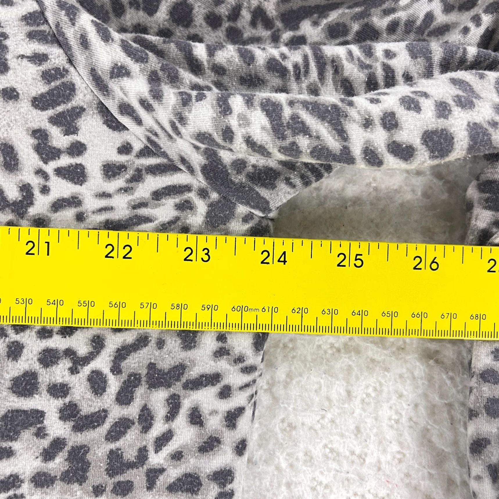 Vintage Soma Gray Animal Print Pullover Pajama Dress Womens Scoop Neck Stretch Size XXL Size XXL / US 16-18 / IT 52-54 - 5 Thumbnail