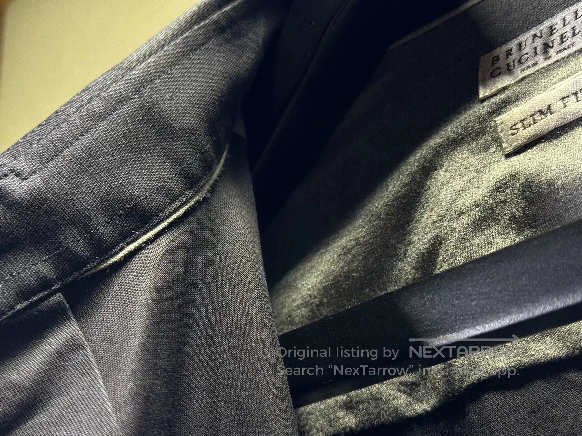 Brunello Cucinelli Brunello Cucinelli Men's Denim Shirt. Size US M / EU 48-50 / 2 - 6 Thumbnail