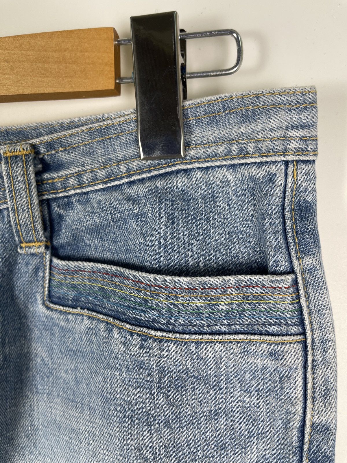 Hysteric Glamour Early 2000s HYSTERIC GLAMOUR Reconstructed Denim Skirt Size 28" / US 6 / IT 42 - 5 Thumbnail