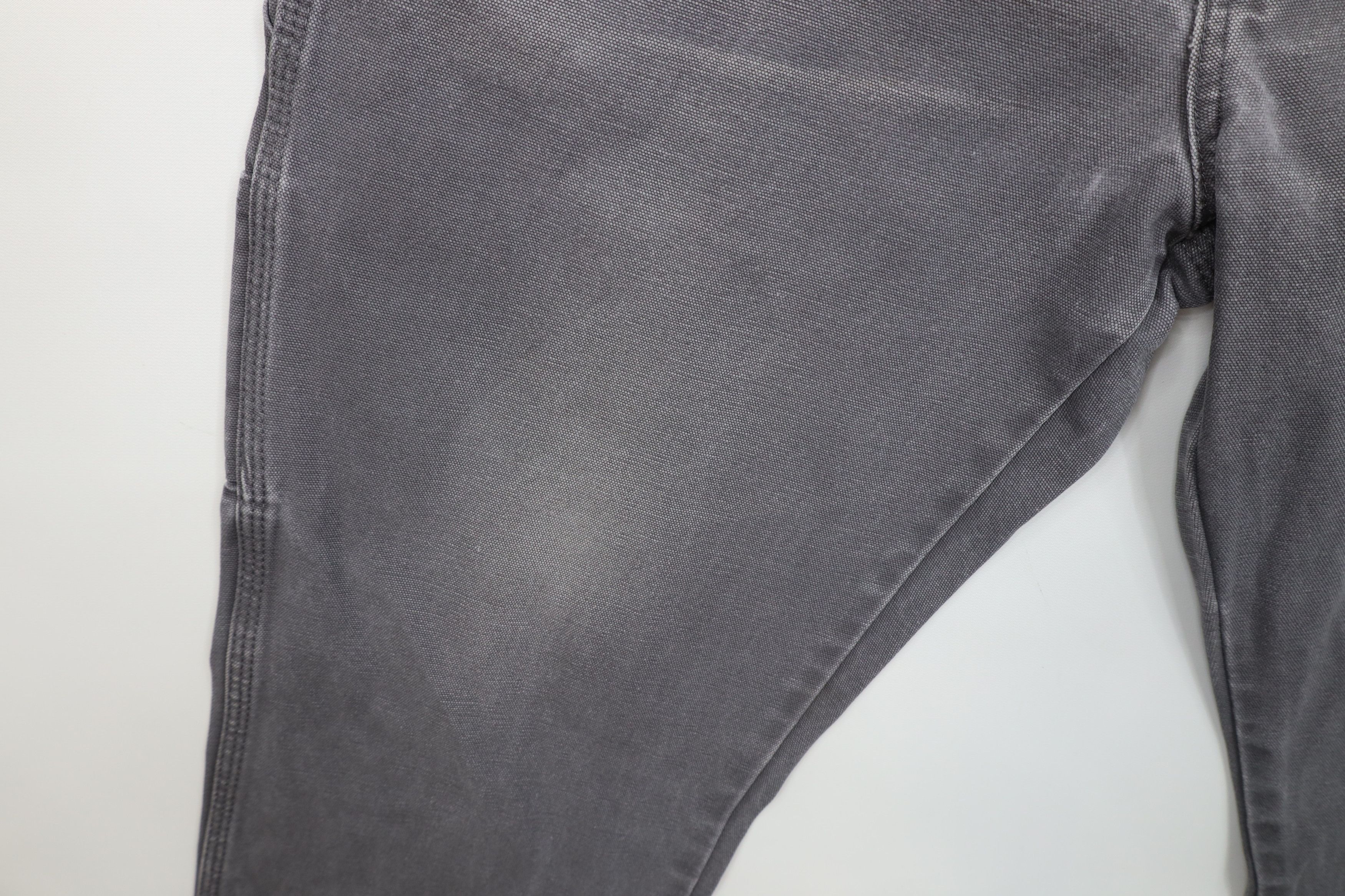 Dickies Vintage Dickies Canvas Wide Leg Dungaree Pants Gray Cotton Size US 36 / EU 52 - 8 Thumbnail