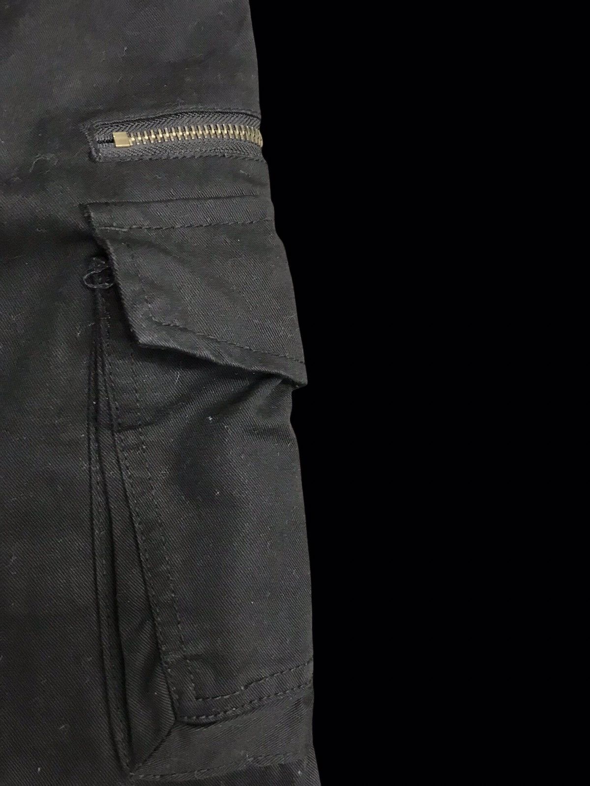 Japanese Brand 💥FLARE💥Root Three Japan Military Zipper Cargo Pant Size US 35 - 11 Thumbnail