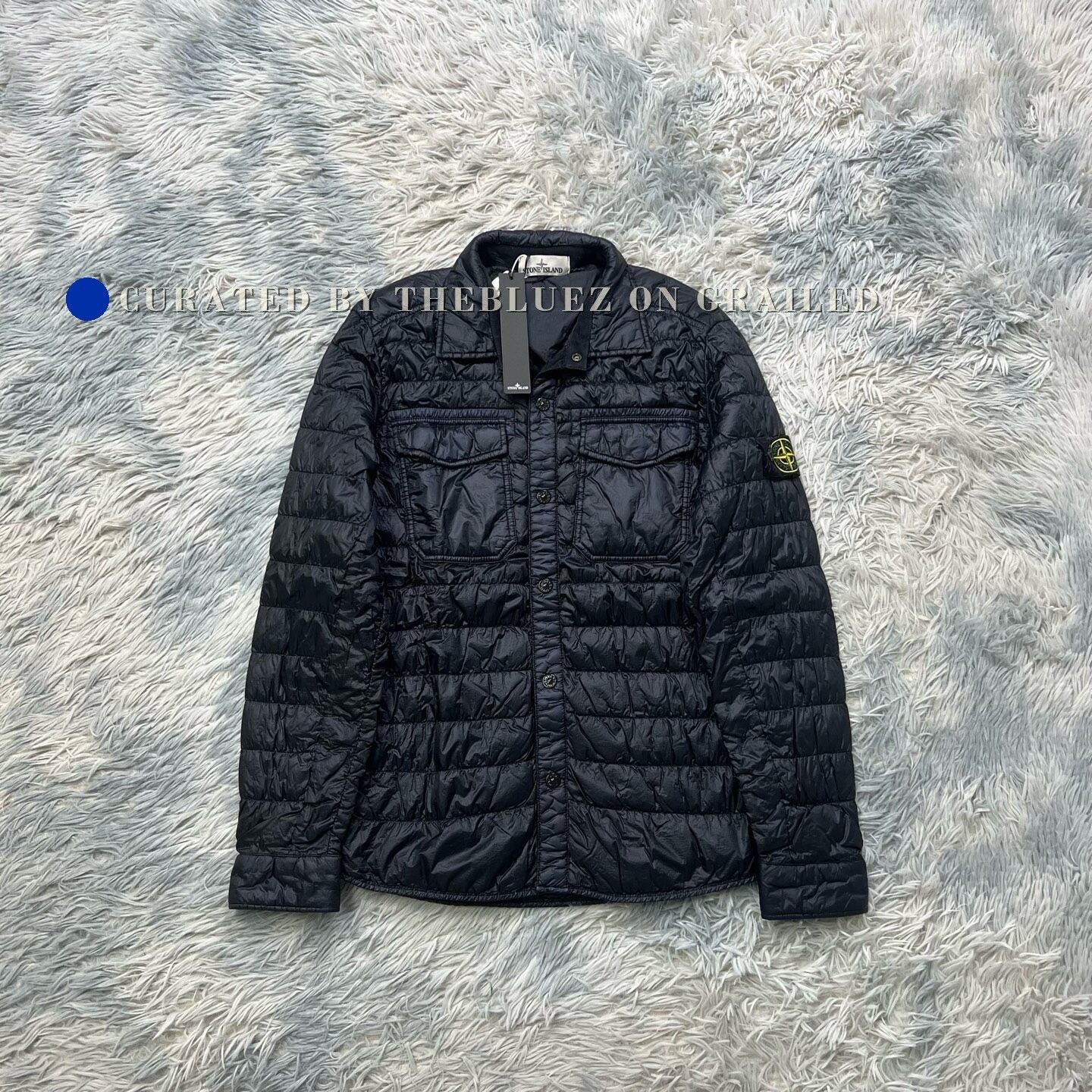 Stone Island × Vintage 2010 ARCHIVE STONE ISLAND NAVY GOOSE DOWN