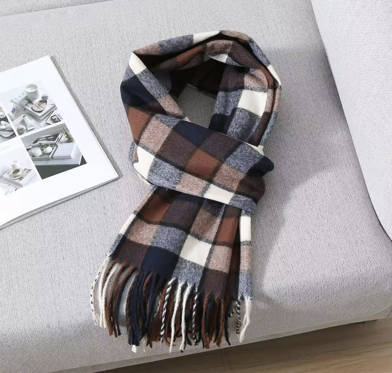 Japanese Brand Winter scarf Size ONE SIZE - 1 Thumbnail