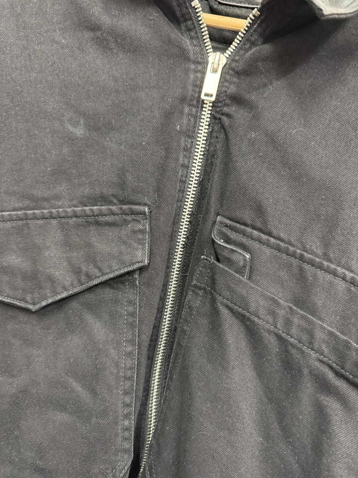 Zara ZARA Black Oversized Zip-Up Jacket with Large Pockets Size US L / EU 52-54 / 3 - 3 Thumbnail
