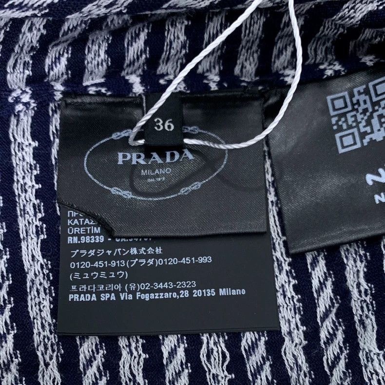 Prada Prada Size 36 23 styles of color-blocked striped letter inl Size US XS / EU 42 / 0 - 7 Thumbnail