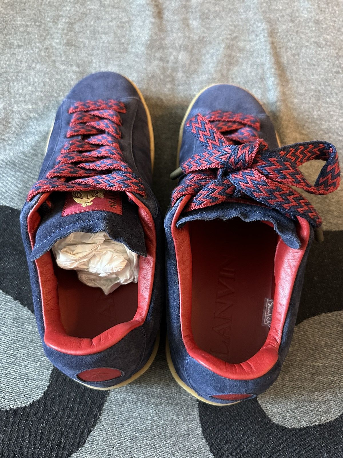 Lanvin Lanvin lace-up low-top sneakers Size US 10 / EU 43 - 3 Thumbnail