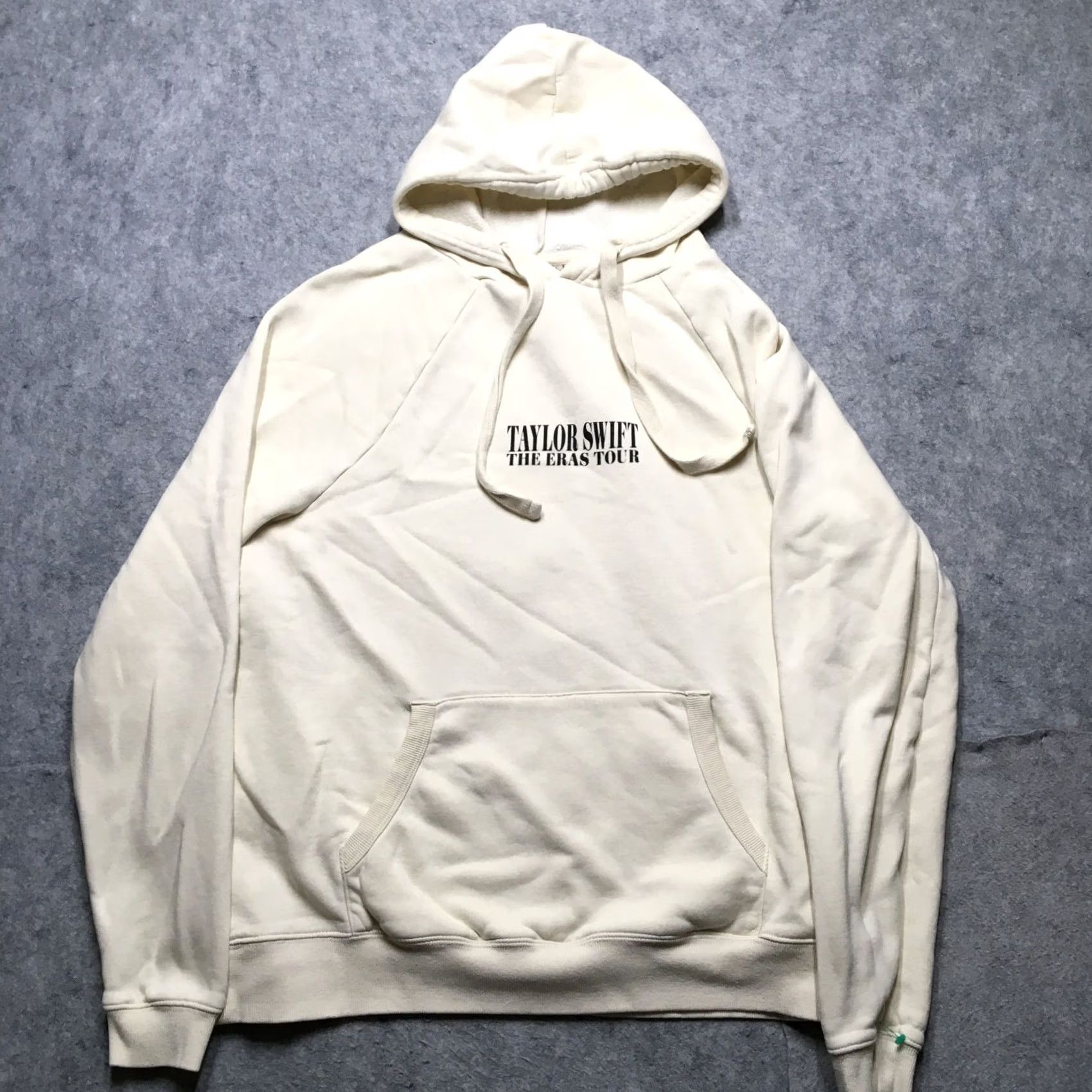 Vintage Taylor Swift The Eras Tour Merch Hoodie Adult Small Beige Pullover Size US S / EU 44-46 / 1 - 2 Thumbnail