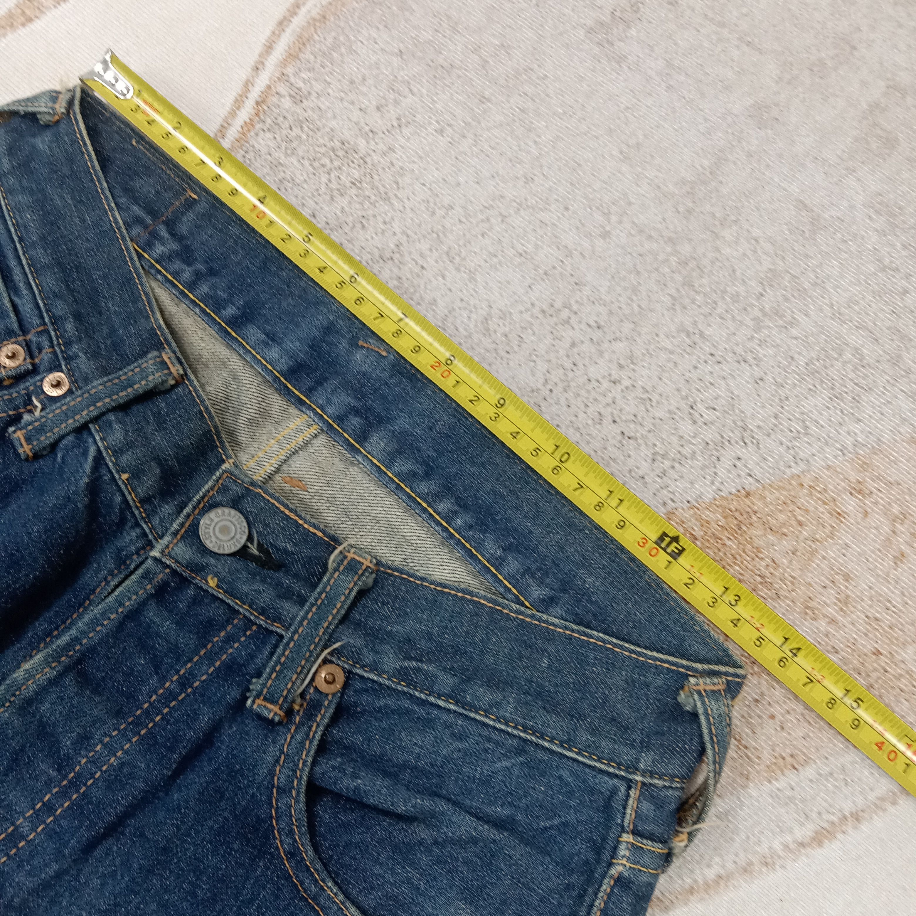 Evisu Evis Japanese Brand Selvedge Denim Jeans C280N32s Size US 29 - 10 Thumbnail