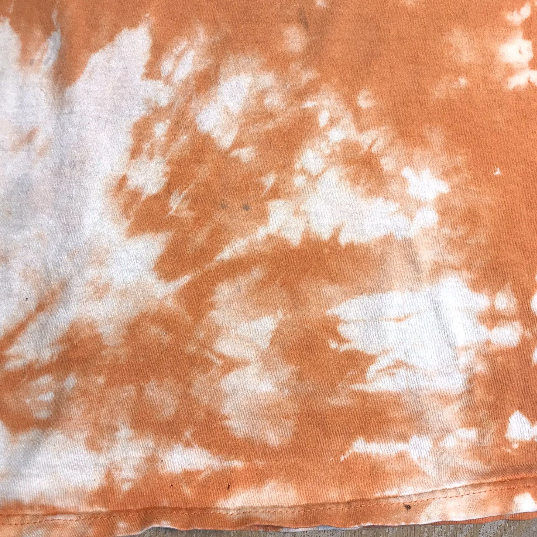 Fruit Of The Loom VINTAGE Bike To Berfest Daytona Beach 2010 Mens Tag XL T Shirt Acid Wash Orange Tie Dye Size US XL / EU 56 / 4 - 5 Thumbnail