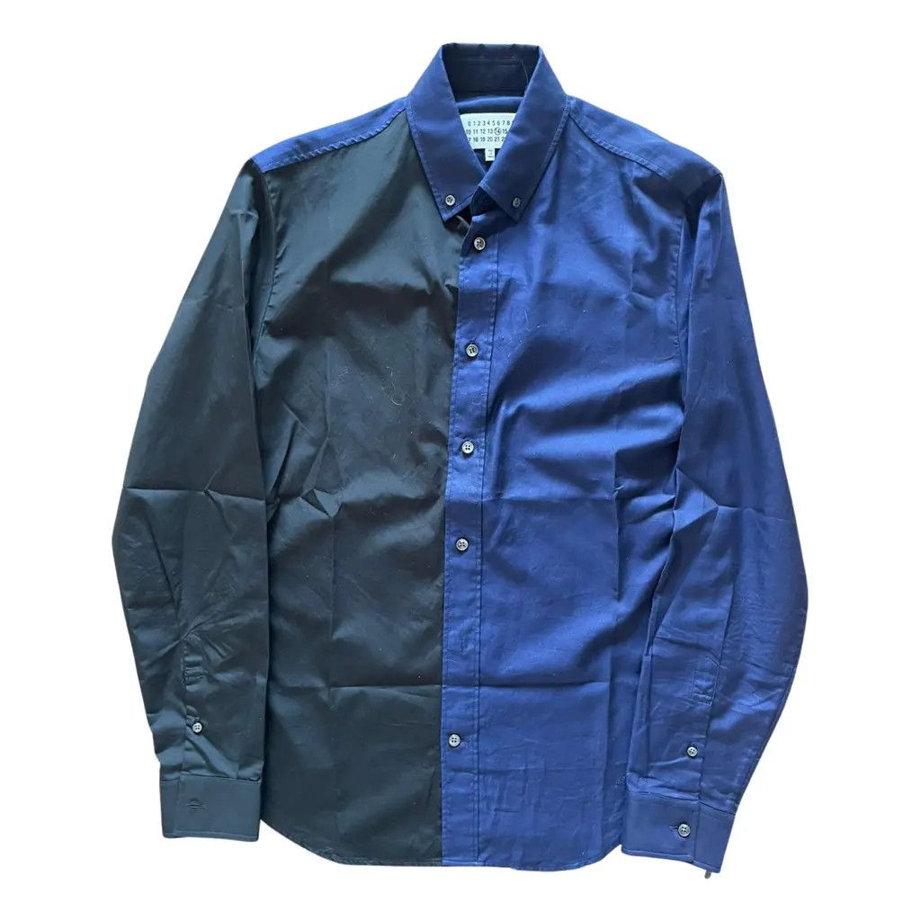 Maison Margiela Maison Margiela Colour Block Shirt Size US M / EU 48-50 / 2 - 1 Thumbnail