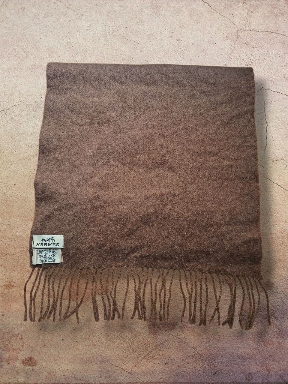 Hermes Luxury Hermès Scarf - 100% Camel Hair Size ONE SIZE - 1 Thumbnail