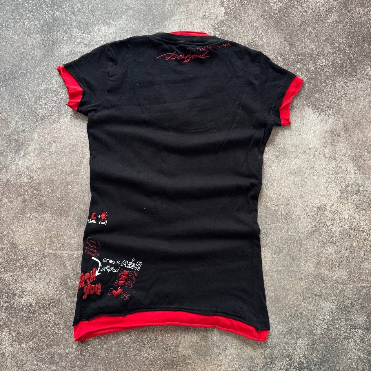Desigual Y2K Desigual Vintage Crazy T-Shirt (Jean Paul Gaultier vibe) Size S / US 4 / IT 40 - 6 Thumbnail
