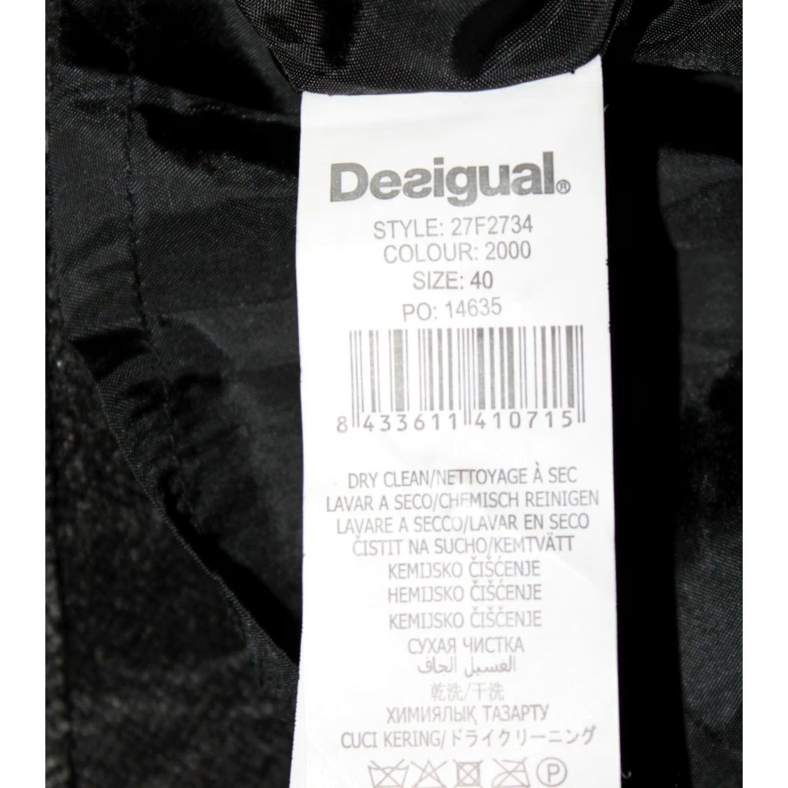 Desigual Desigual womens skirt Grey Size 40 Size 27" / US 4 / IT 40 - 7 Thumbnail