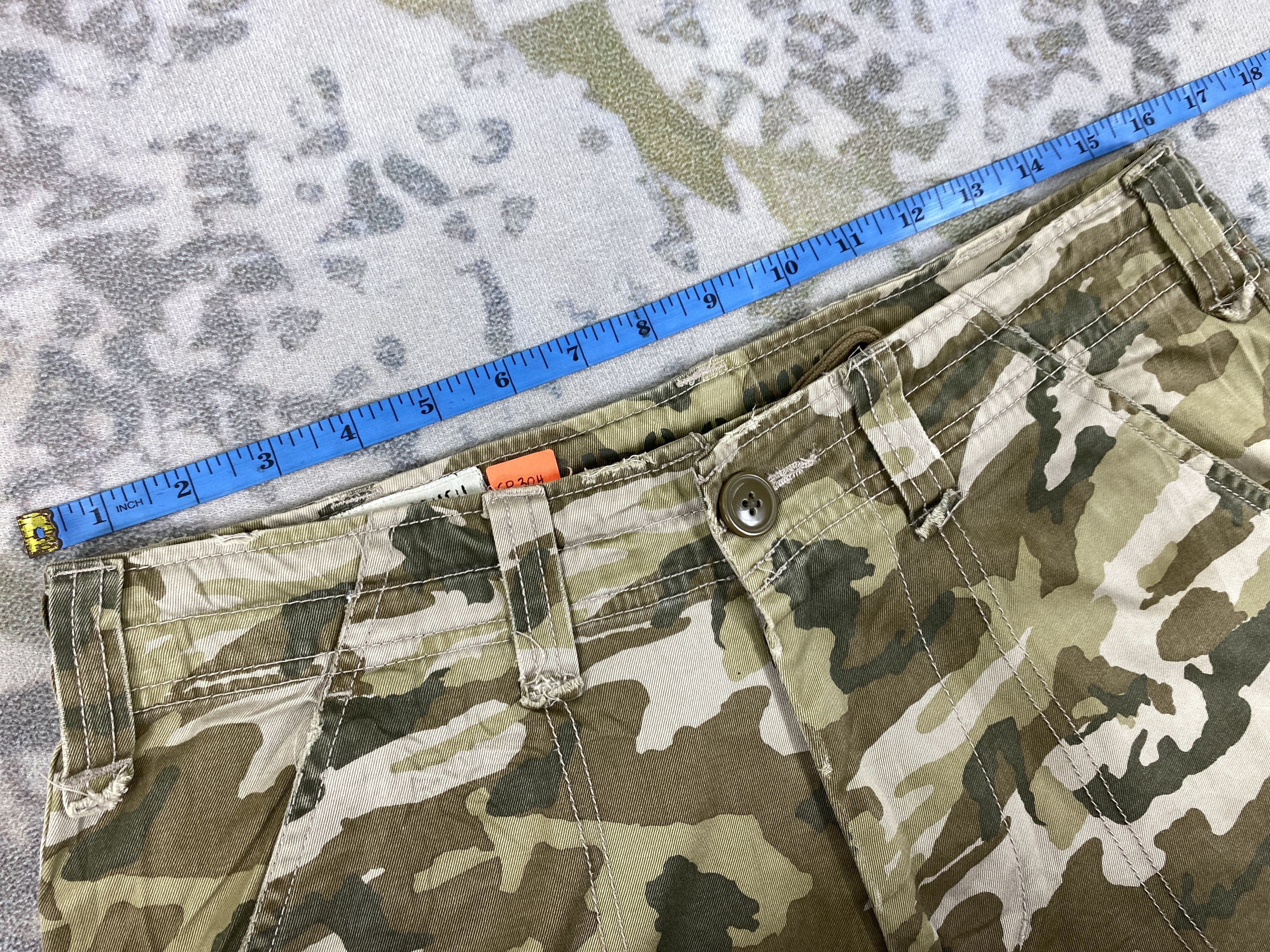 Japanese Brand Real Crush Clothing Camo Cargo Pants -CP304 Size US 32 / EU 48 - 5 Thumbnail