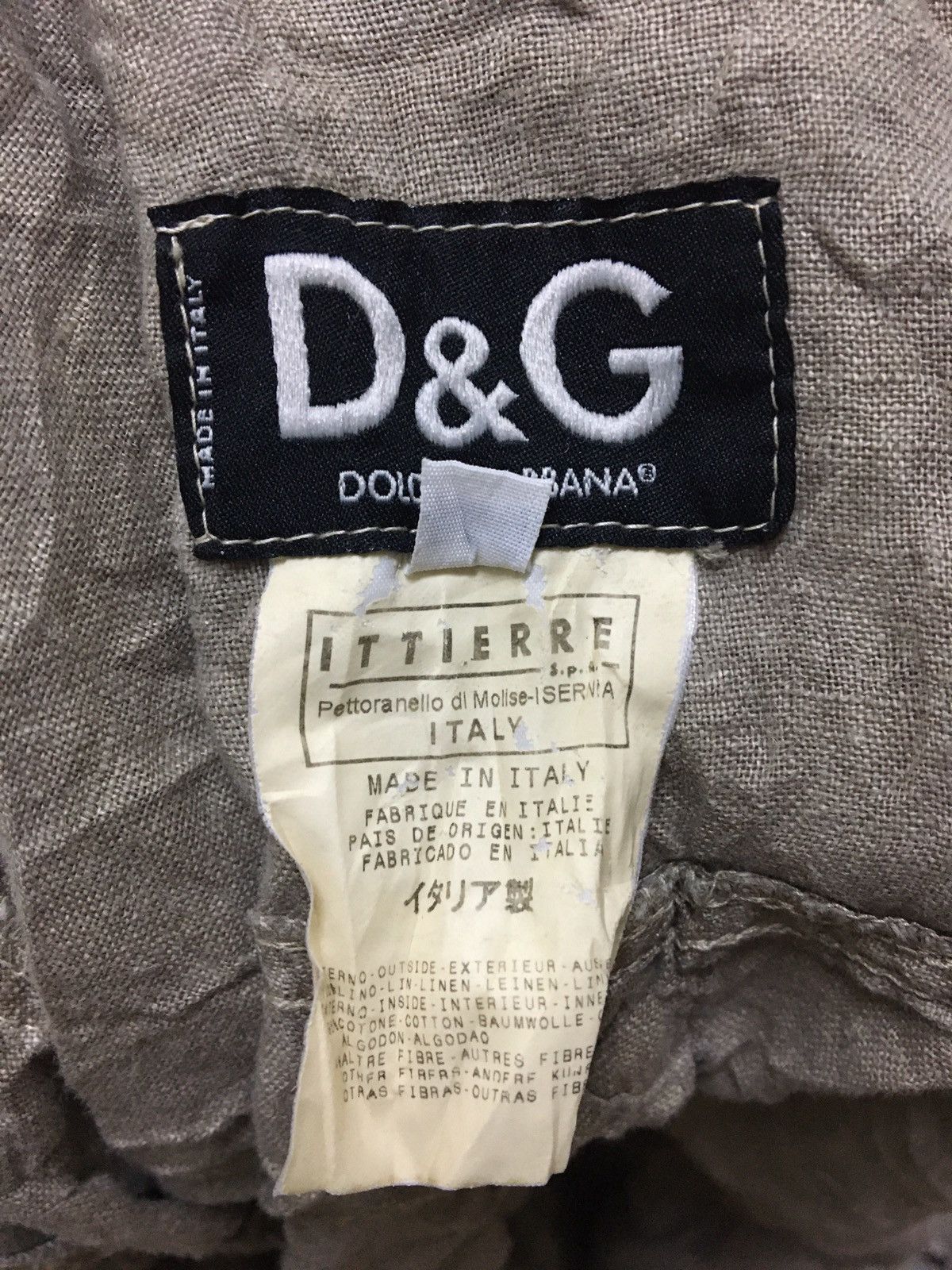 Dolce & Gabbana × Vintage Vintage Dolce & Gabbana Button Shirt MADE IN ITALY Size M / US 6-8 / IT 42-44 - 4 Thumbnail