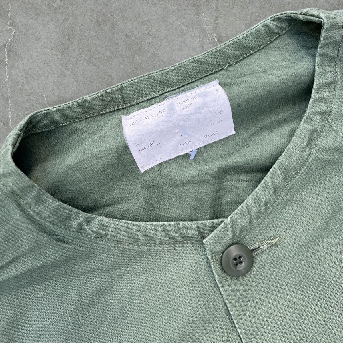 Journal Standard OG 50s Vtg USMC Fatique Shirt by Journal Standard Japan Size US L / EU 52-54 / 3 - 9 Thumbnail