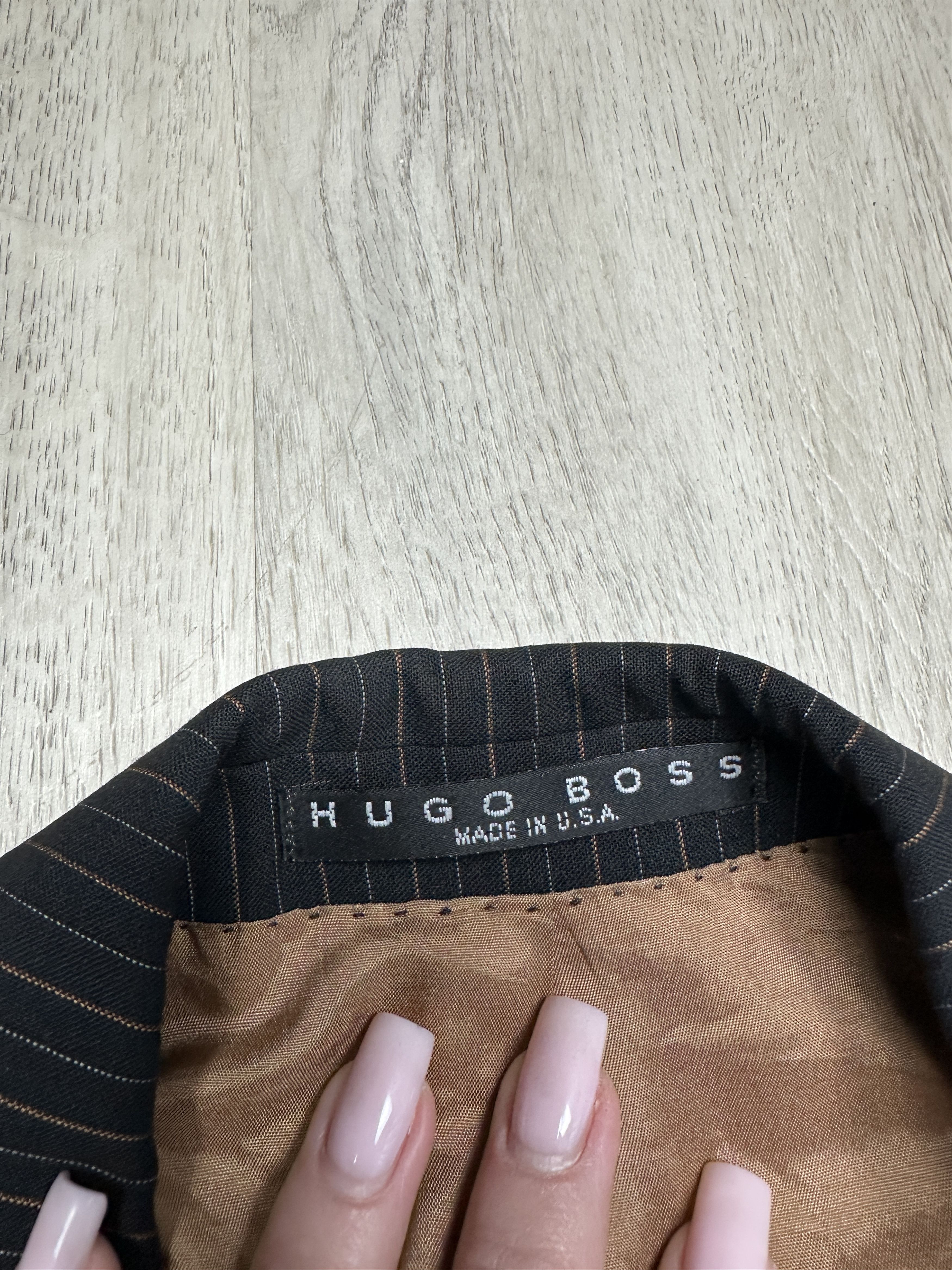 Hugo Boss Hugo Boss Scorsese Movie Wool Suit 3 Buttons Blazer + Pants Size 40L - 4 Thumbnail