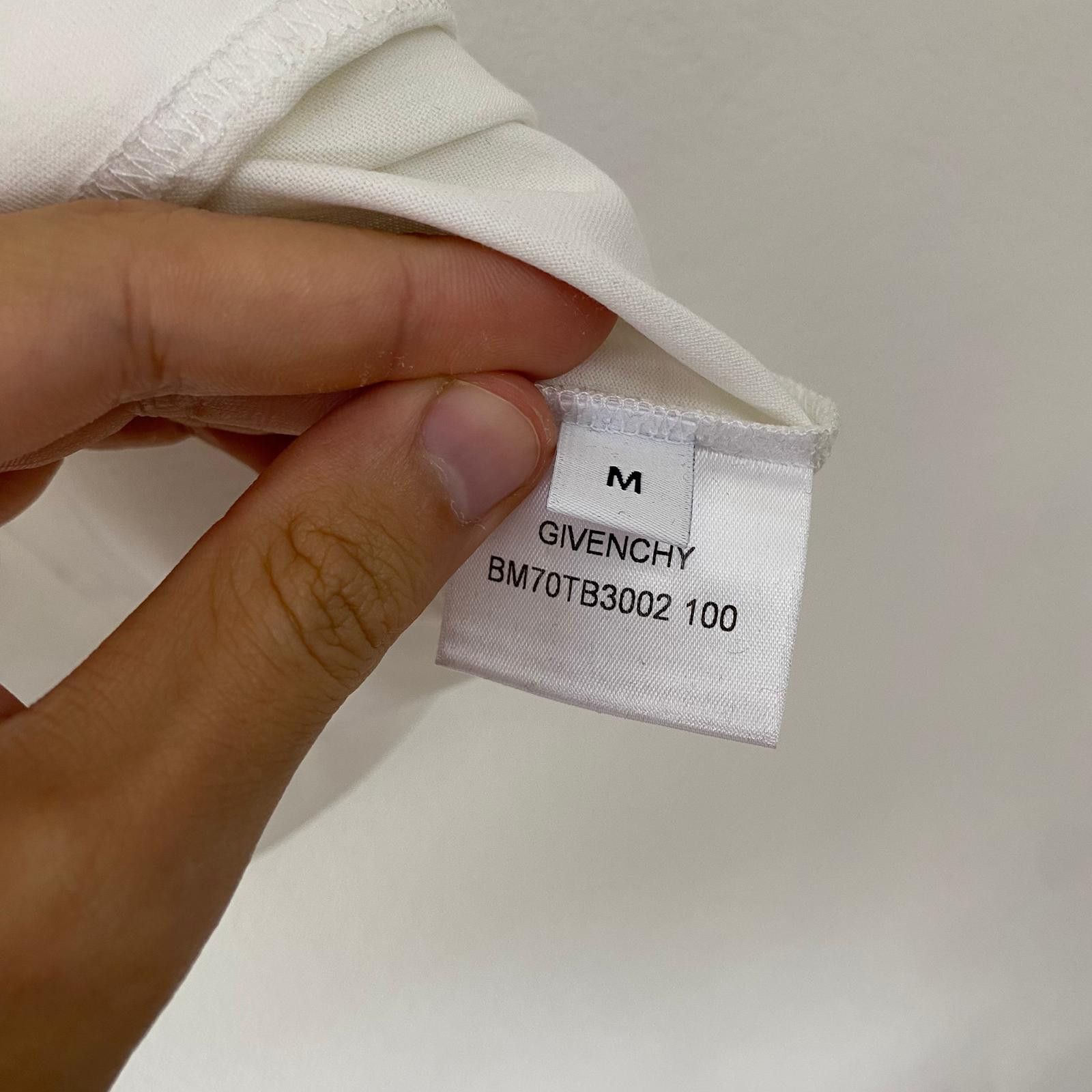 Givenchy White Layered Studio Homme Logo Oversized T-Shirt Size US M / EU 48-50 / 2 - 4 Thumbnail