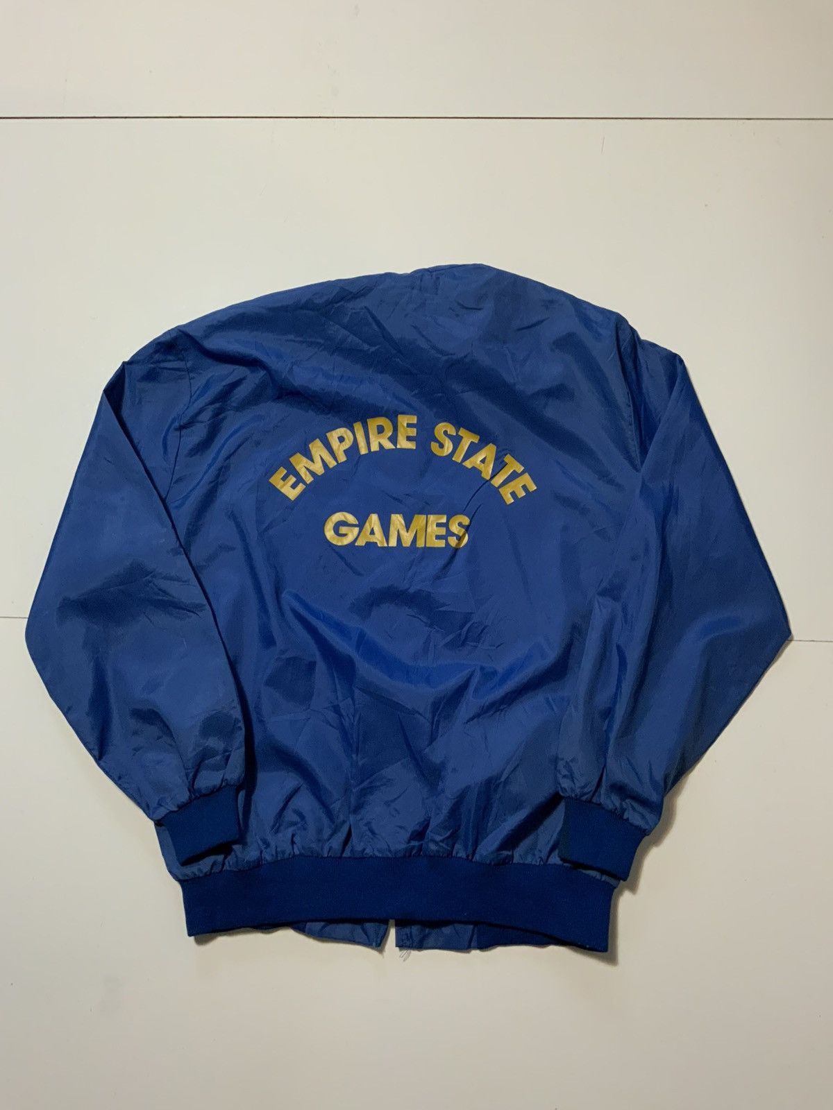 Vintage 1989 Empire State Games New York State Windbreaker Jacket Size US L / EU 52-54 / 3 - 1 Thumbnail