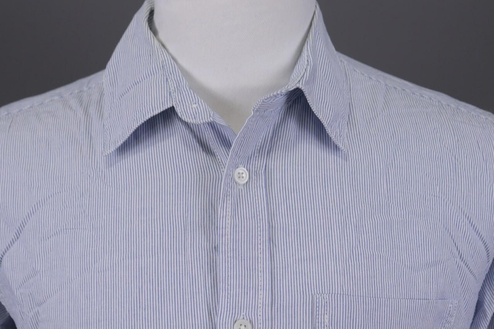 Carhartt Carhartt L/S Rod Shirt Blue Pinstripe Down Shirt Size L Size US L / EU 52-54 / 3 - 7 Thumbnail