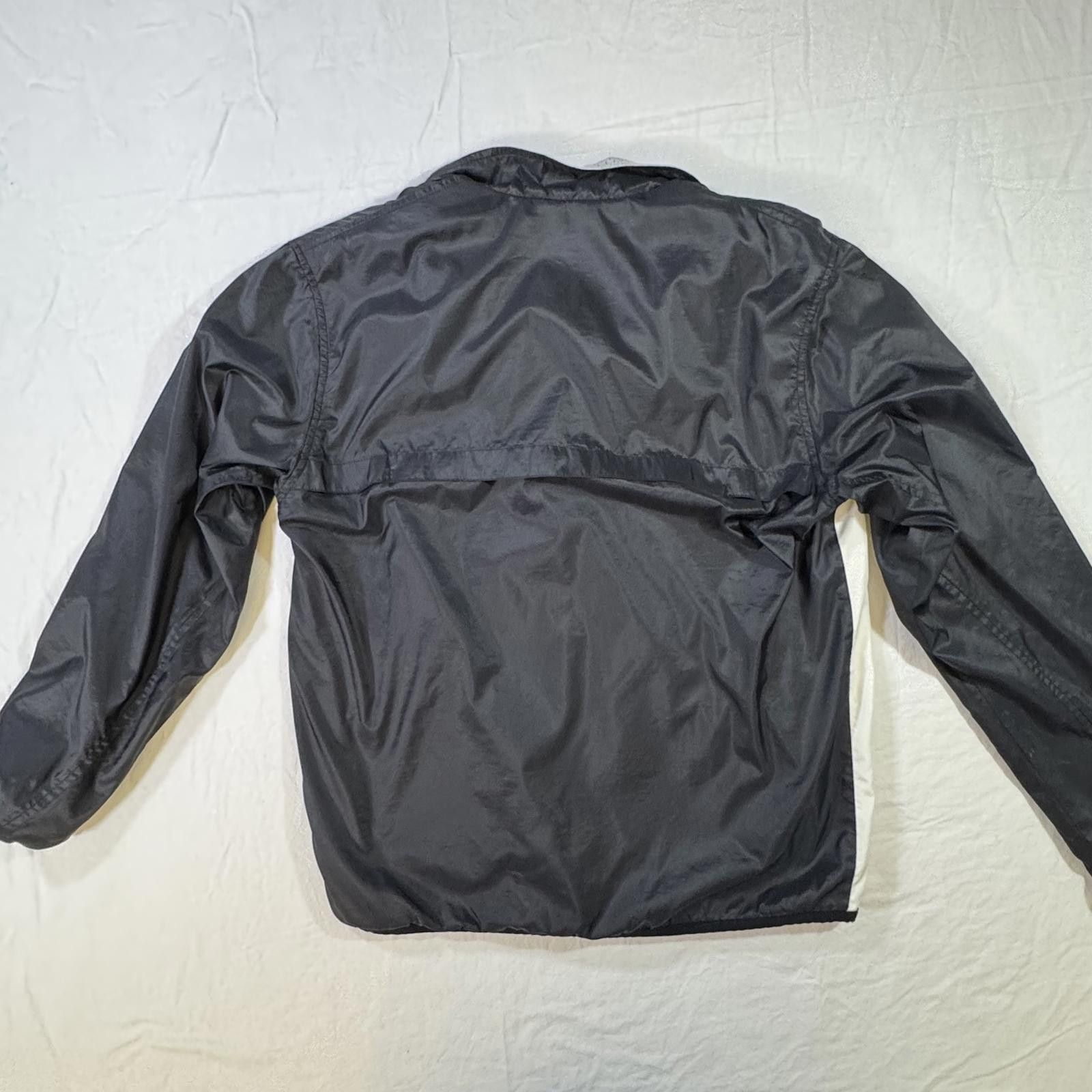 Nike Nike Jacket Women's Large Windbreaker Black Yellow 90s Y2K Size L / US 10 / IT 46 - 8 Thumbnail