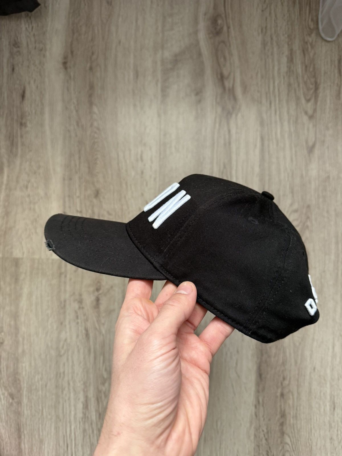 Dsquared2 DSQUARED2 ICON Logo Black Baseball Cap Adjustable Size ONE SIZE - 5 Thumbnail