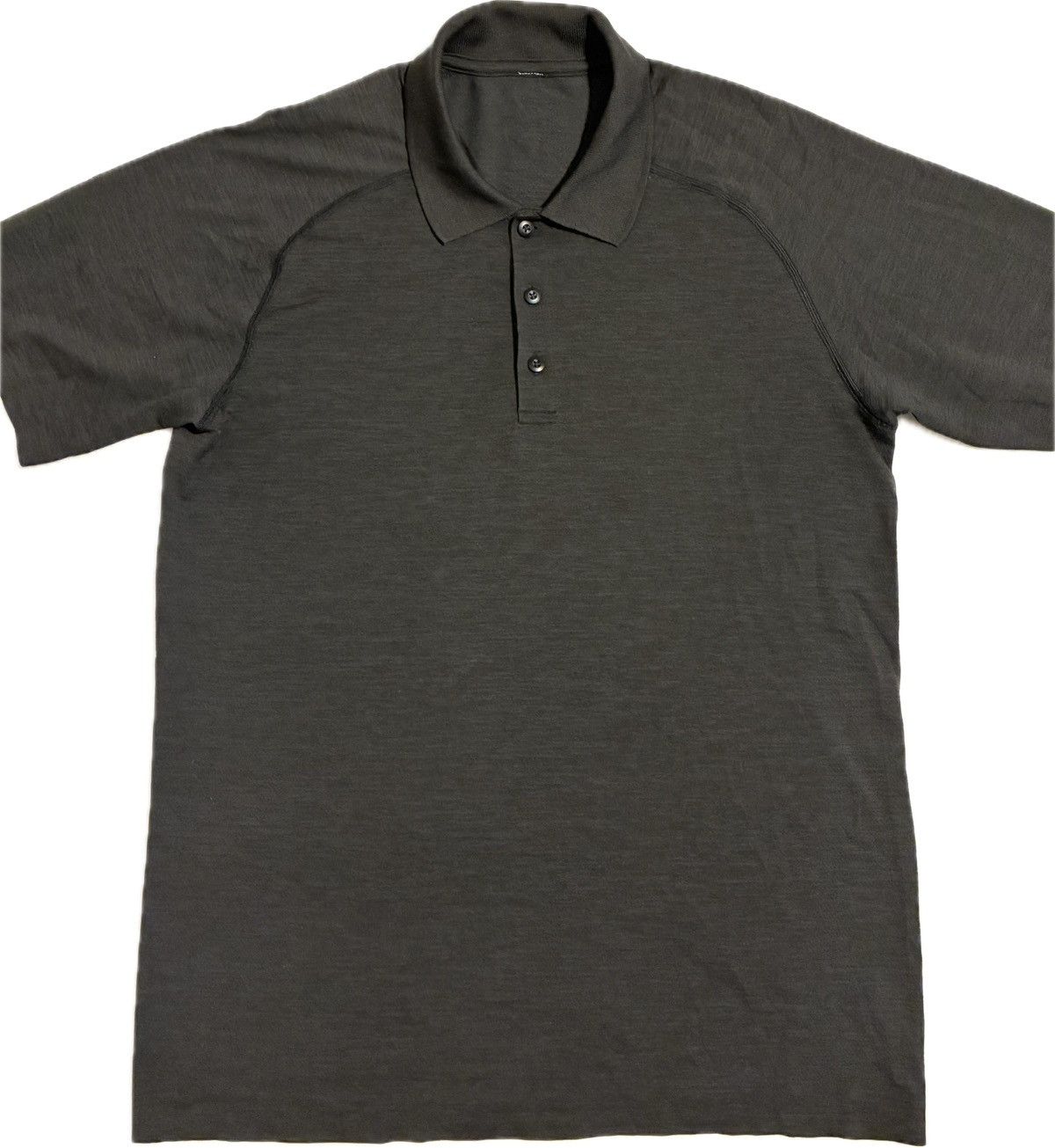 Lululemon Lululemon Black Polo Shirt Size US M / EU 48-50 / 2 - 1 Thumbnail