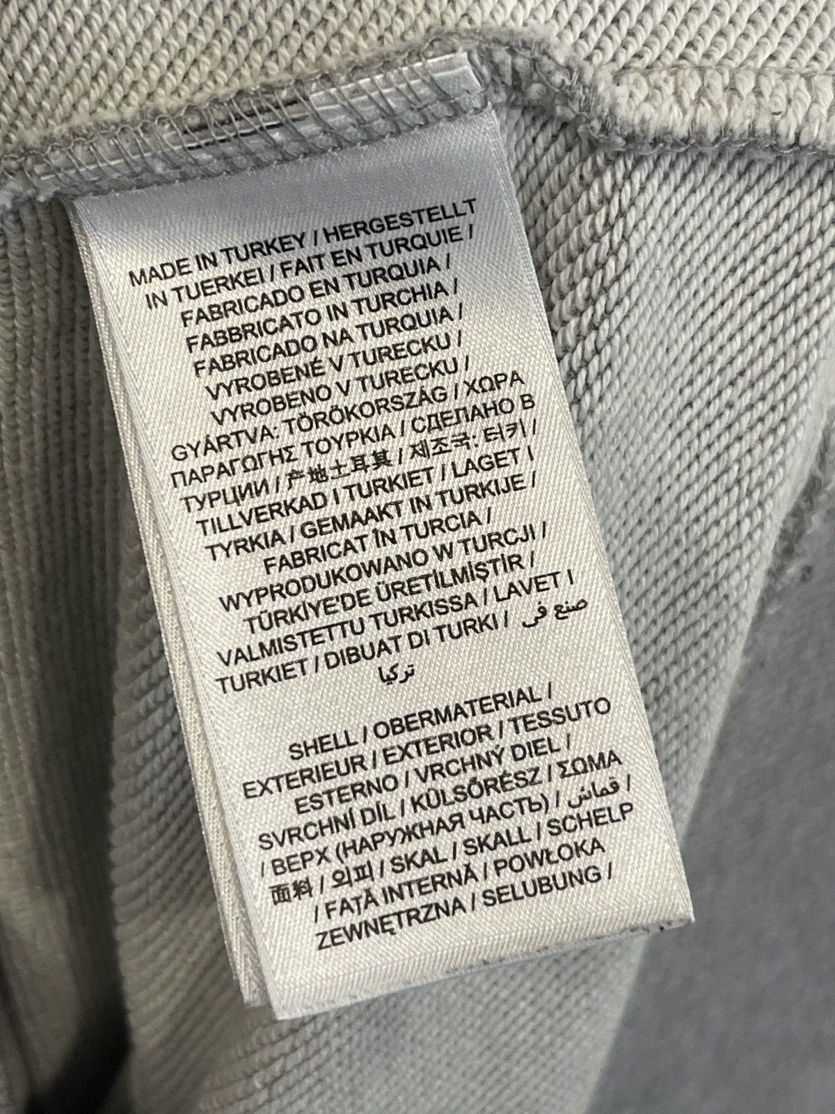 Gant GANT Archive Shield Embroidered Logo Sweatshirt Grey 2XL Size US XXL / EU 58 / 5 - 7 Thumbnail