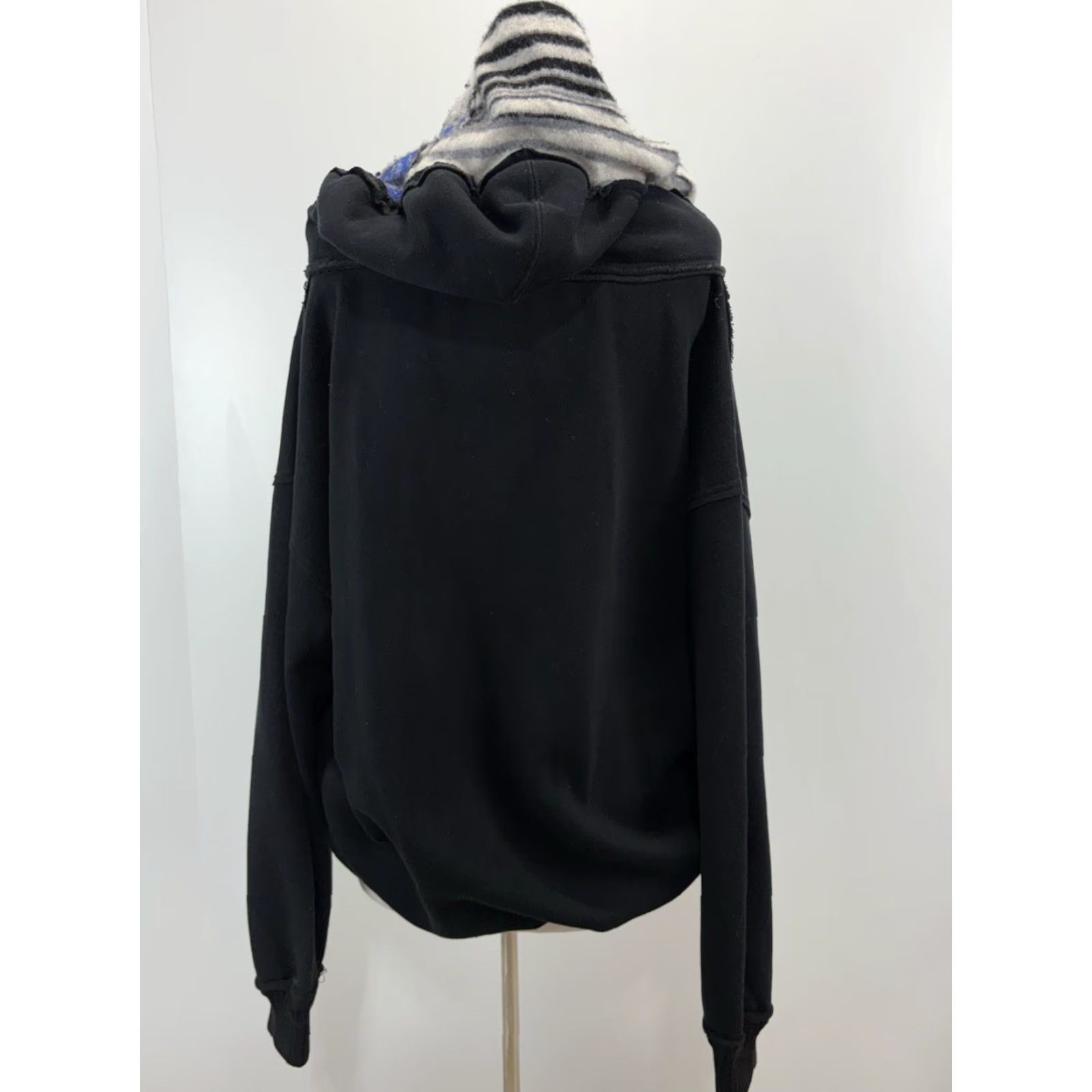 Free People Free People Sweatshirt Oversized XL Black Hood Boho Slouchy Crop Pullover Women’s Size XL Size XL / US 12-14 / IT 48-50 - 3 Thumbnail