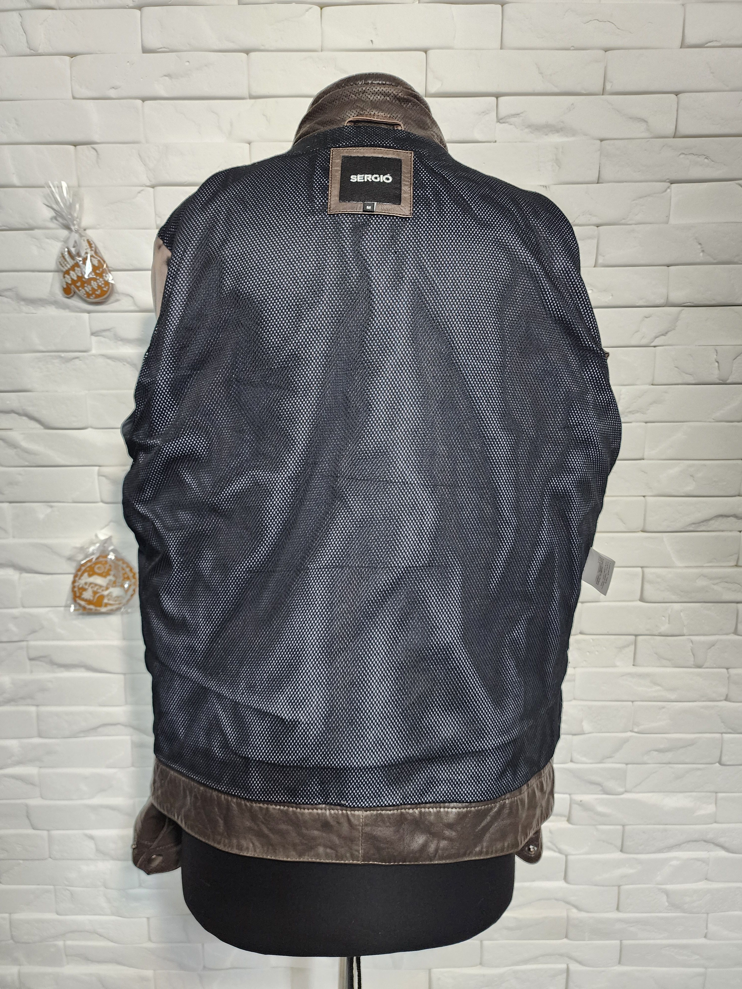 Other Brown Genuine Leather Jacket: Men's Outerwear Size US M / EU 48-50 / 2 - 7 Thumbnail