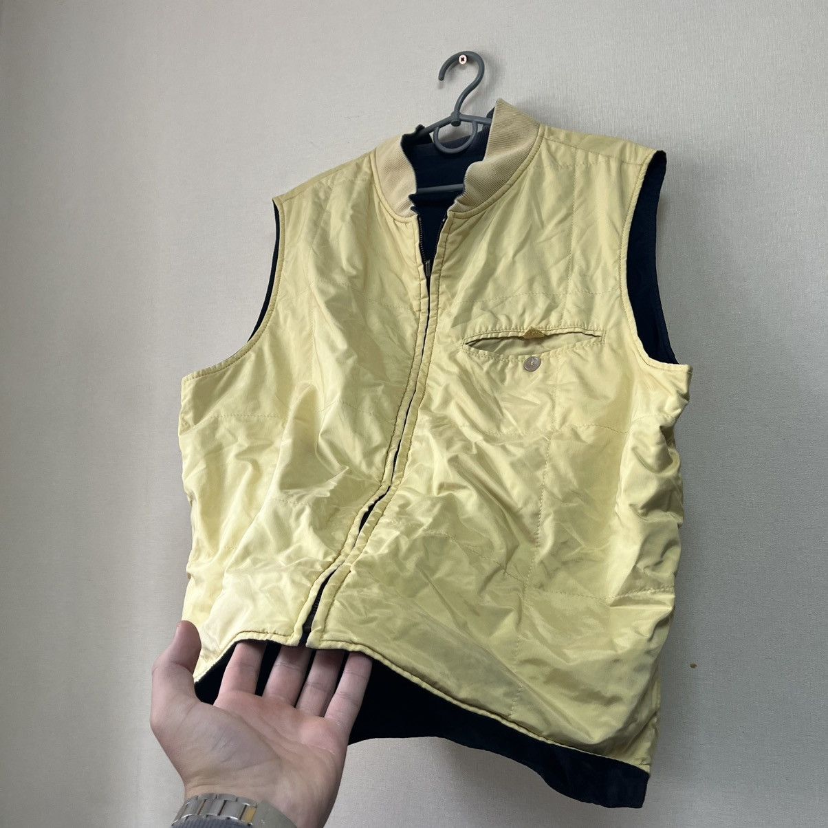 Loro Piana Vintage Loro Piana Quilted Vest Nylon Size US L / EU 52-54 / 3 - 9 Thumbnail