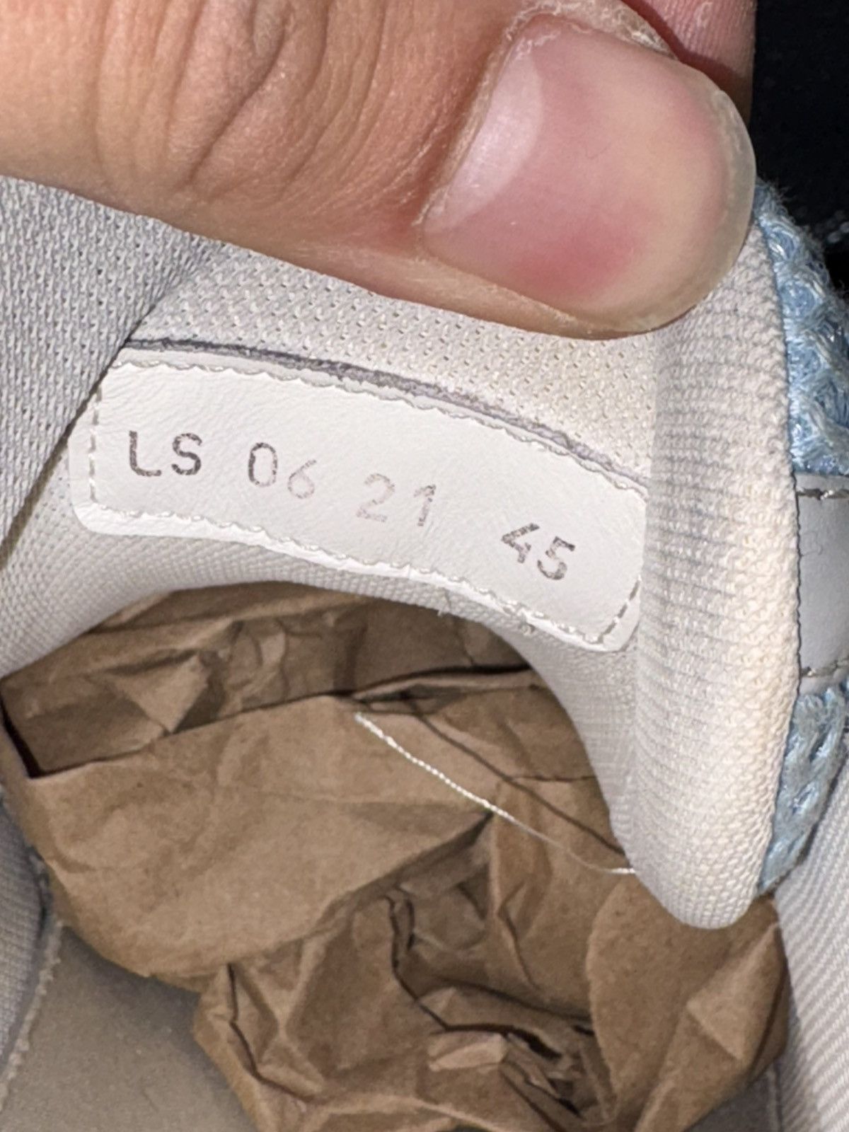 Dior Dior B22 White Blue Size US 12 / EU 45 - 8 Thumbnail